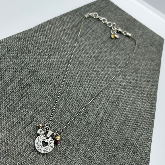 Brighton Jewelry - Brighton Reversible Pendant Necklace with Charms